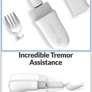 Gyenno Tremor Assistance Spoon and Fork Set